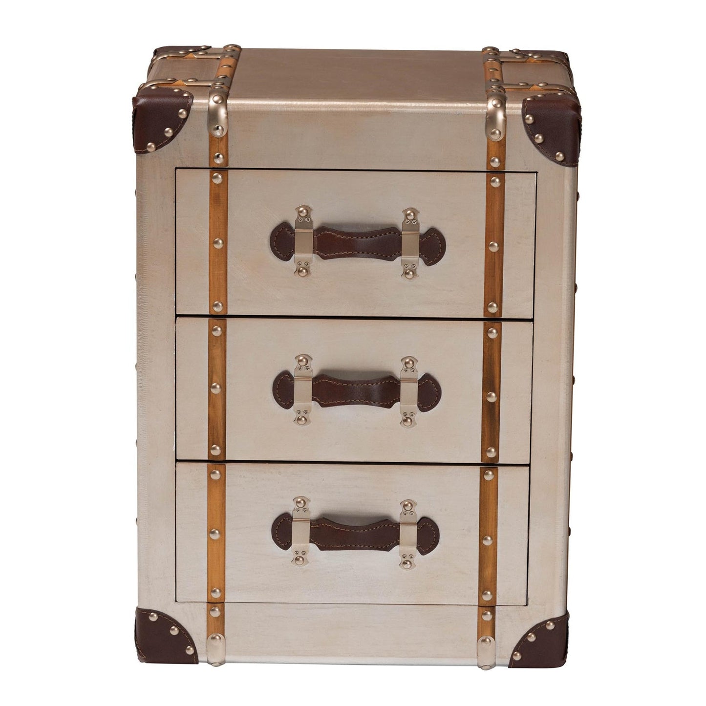 Luxury Modern Naylor 3-Drawer Cabinet European Style for Villa