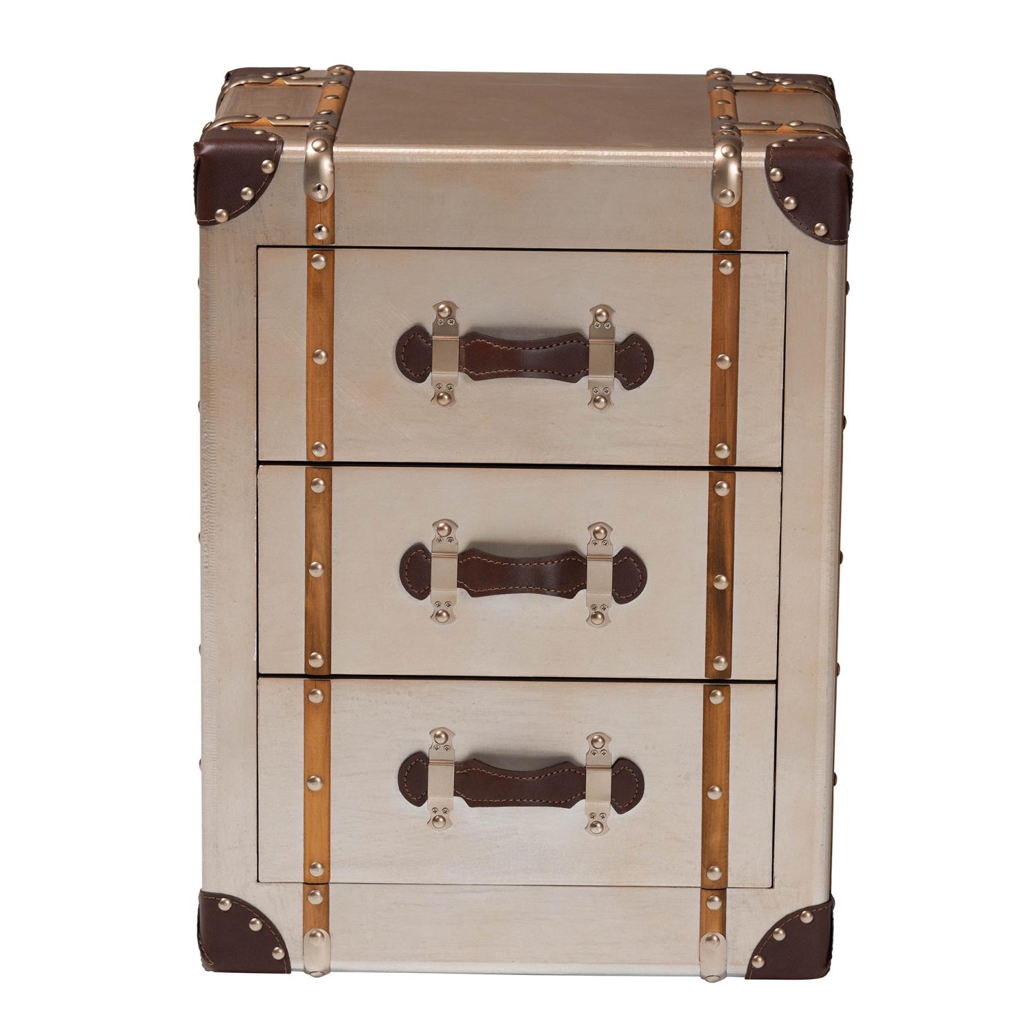 Luxury Modern Naylor 3-Drawer Cabinet European Style for Villa