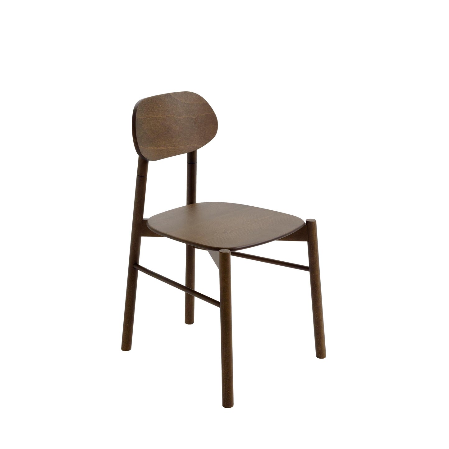 Bokken Dining Chair – Streamlined Beechwood Statement Piece by Colé Italia