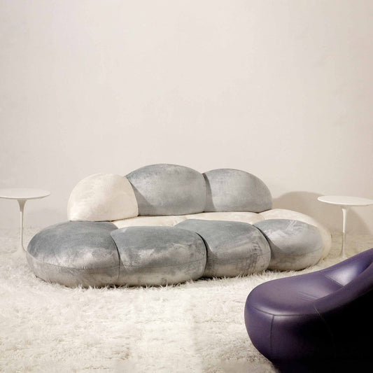 Le Nuvole Sofa – Round Fabric Design by Sergio Giobbi | NUVCAT6STAR1001