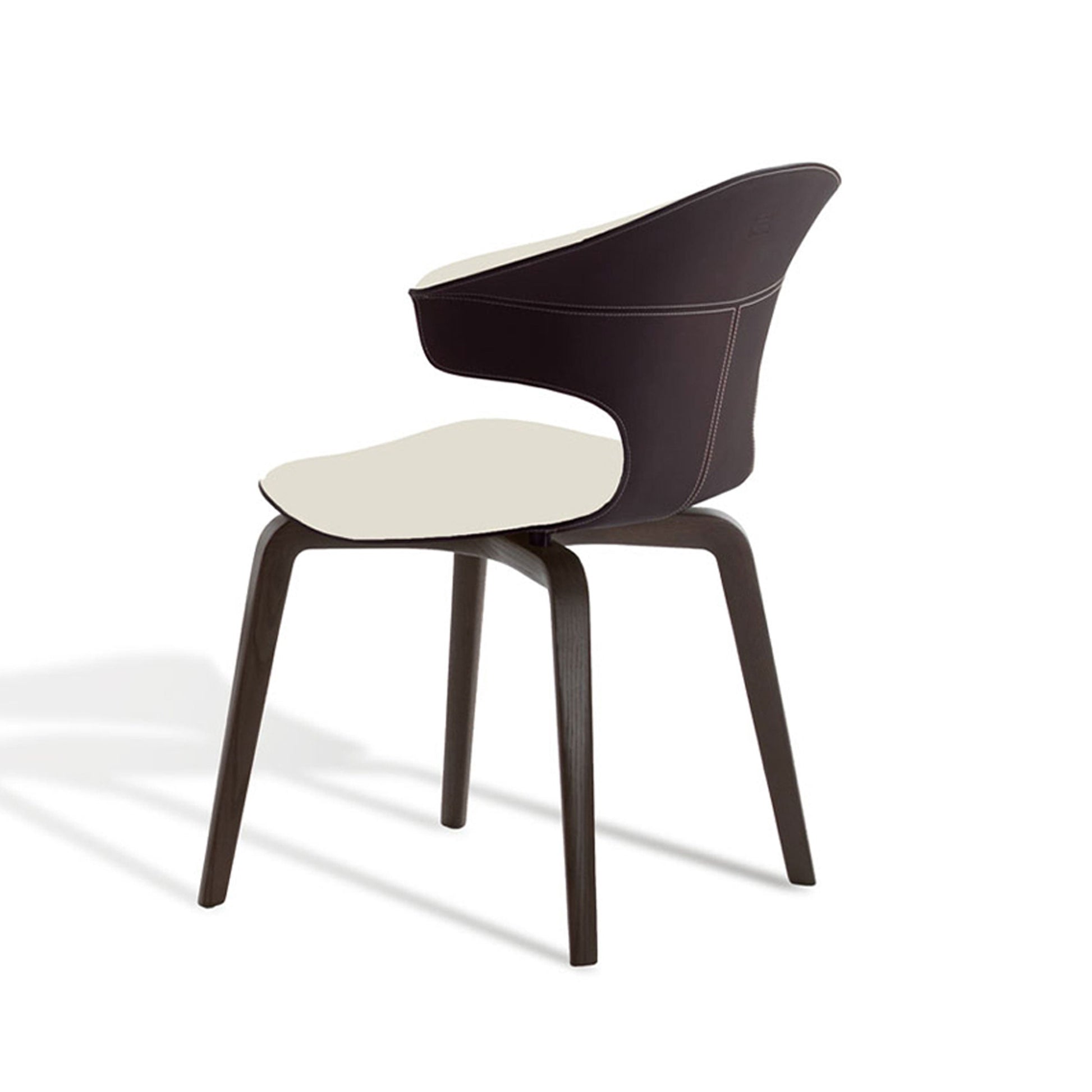 Montera Italian Designer Leather Chair by Roberto Lazzeroni for Poltrona Frau