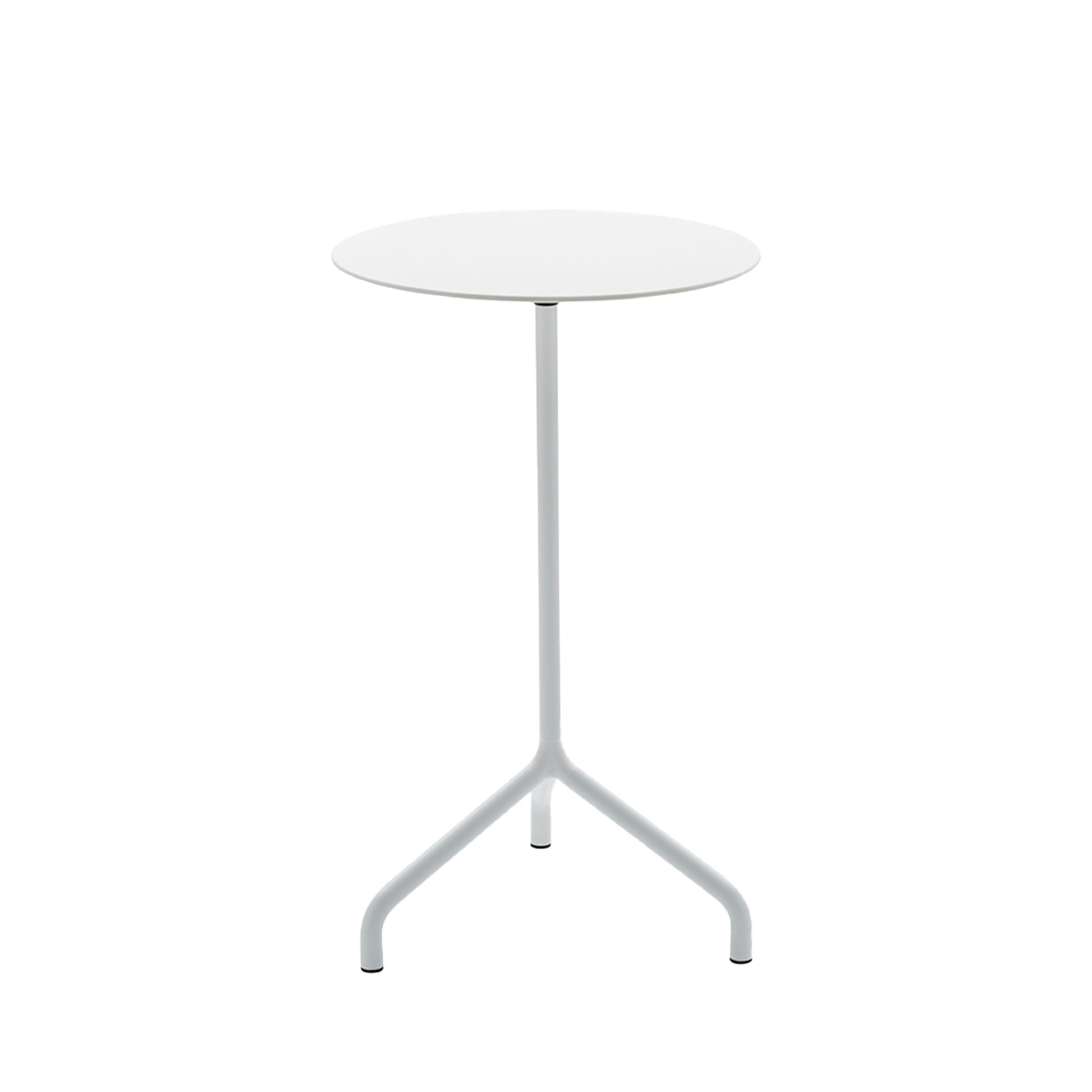 Folding Bar Table – Minimalist Architectural Design with Durable Laminate Top