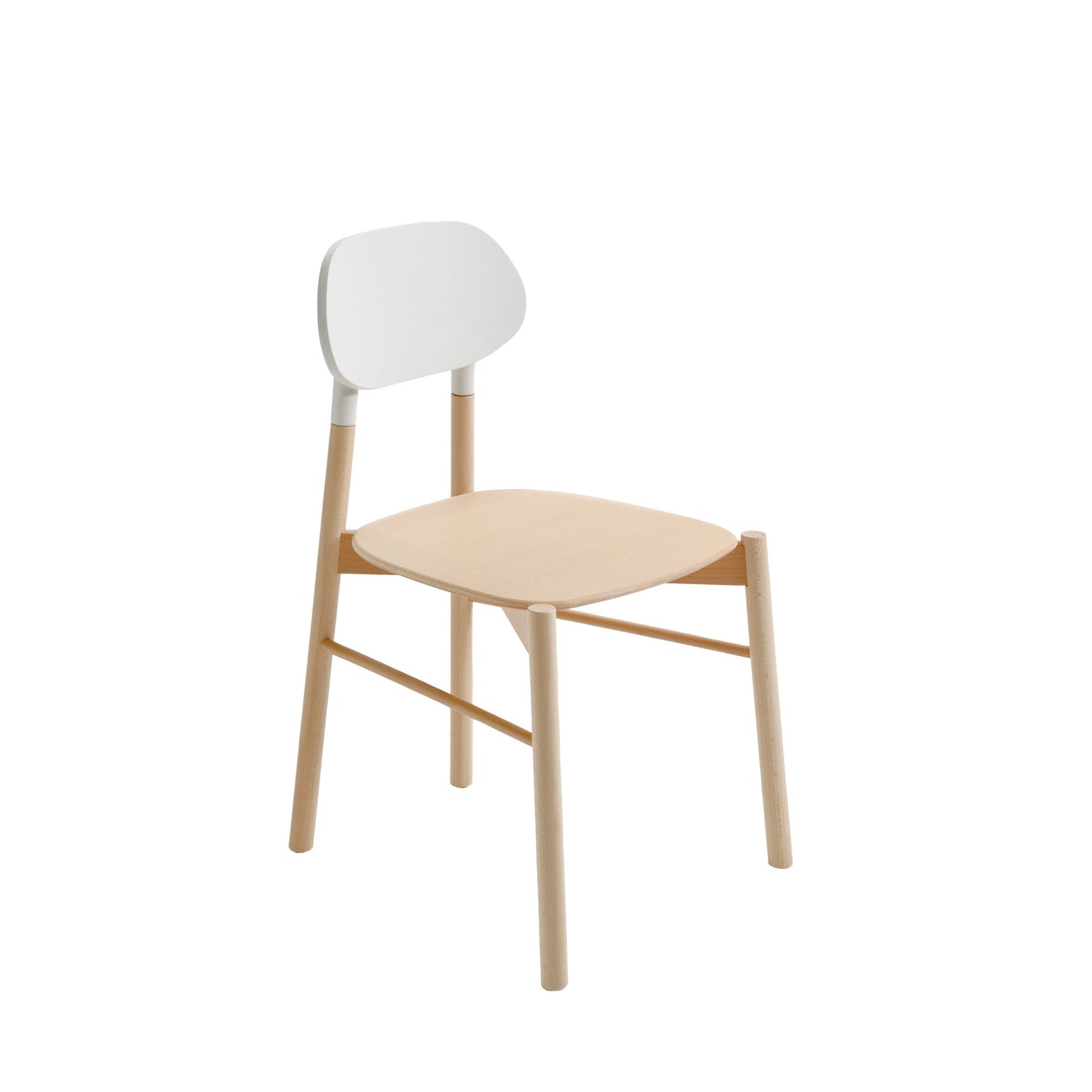 Bokken Dining Chair – Streamlined Beechwood Statement Piece by Colé Italia