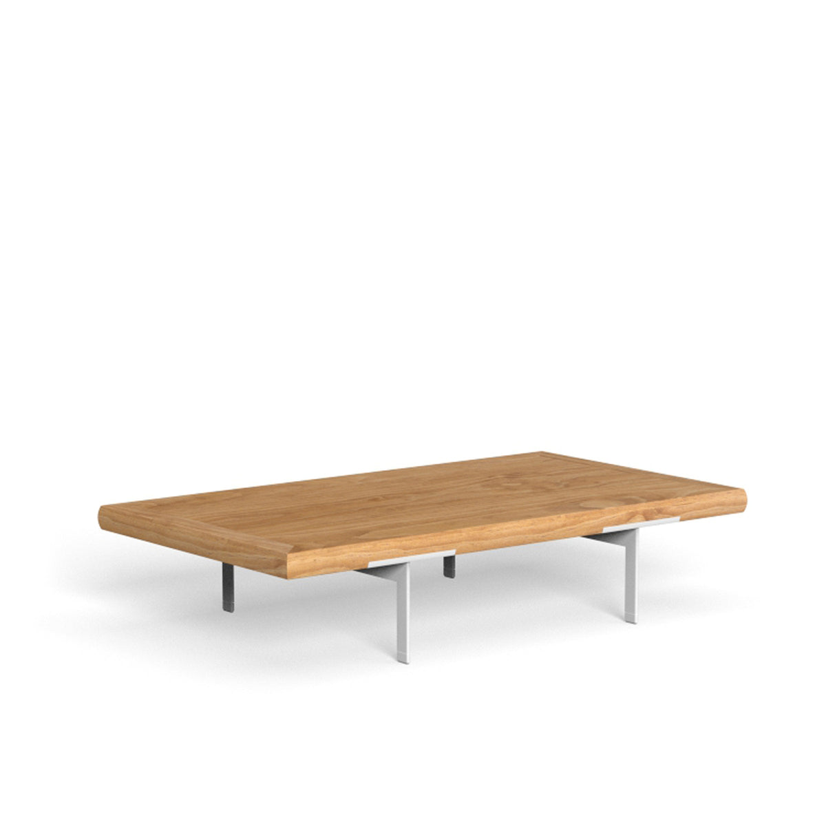 Luxury ALLURE Wood Outdoor Coffee Table Modern Italian Style for Villa