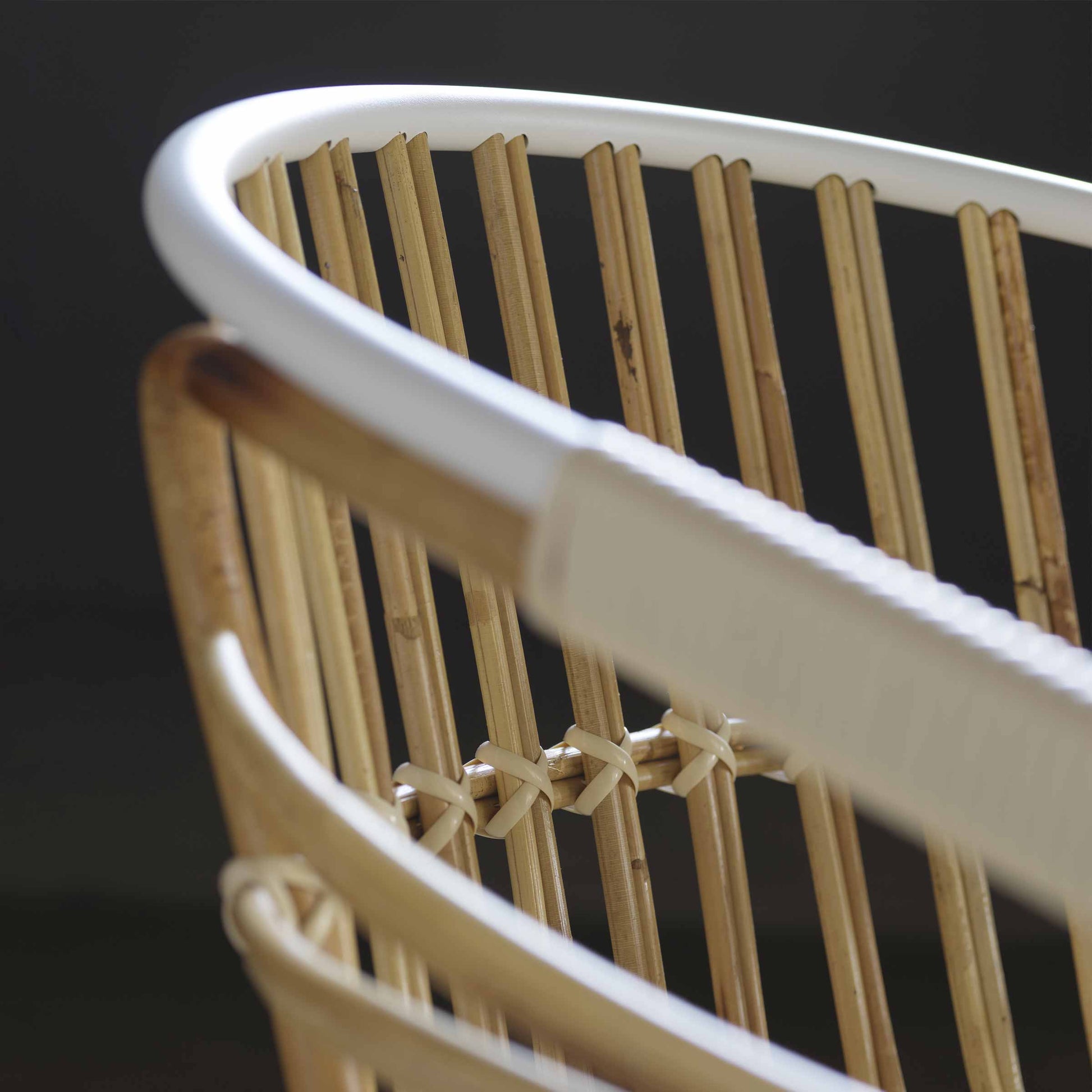 Raphia Armrest Chair – Italian Designer Rattan Dining Chair by Casamania | CM8731N