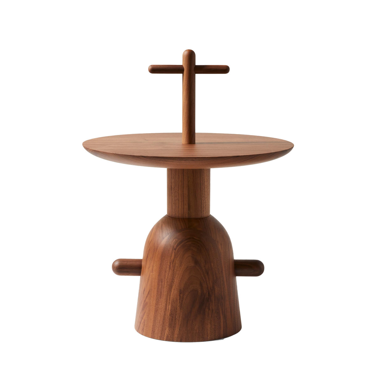 Luxury REACTION POETIQUE Wood Side Table Modern Italian Style for Villa