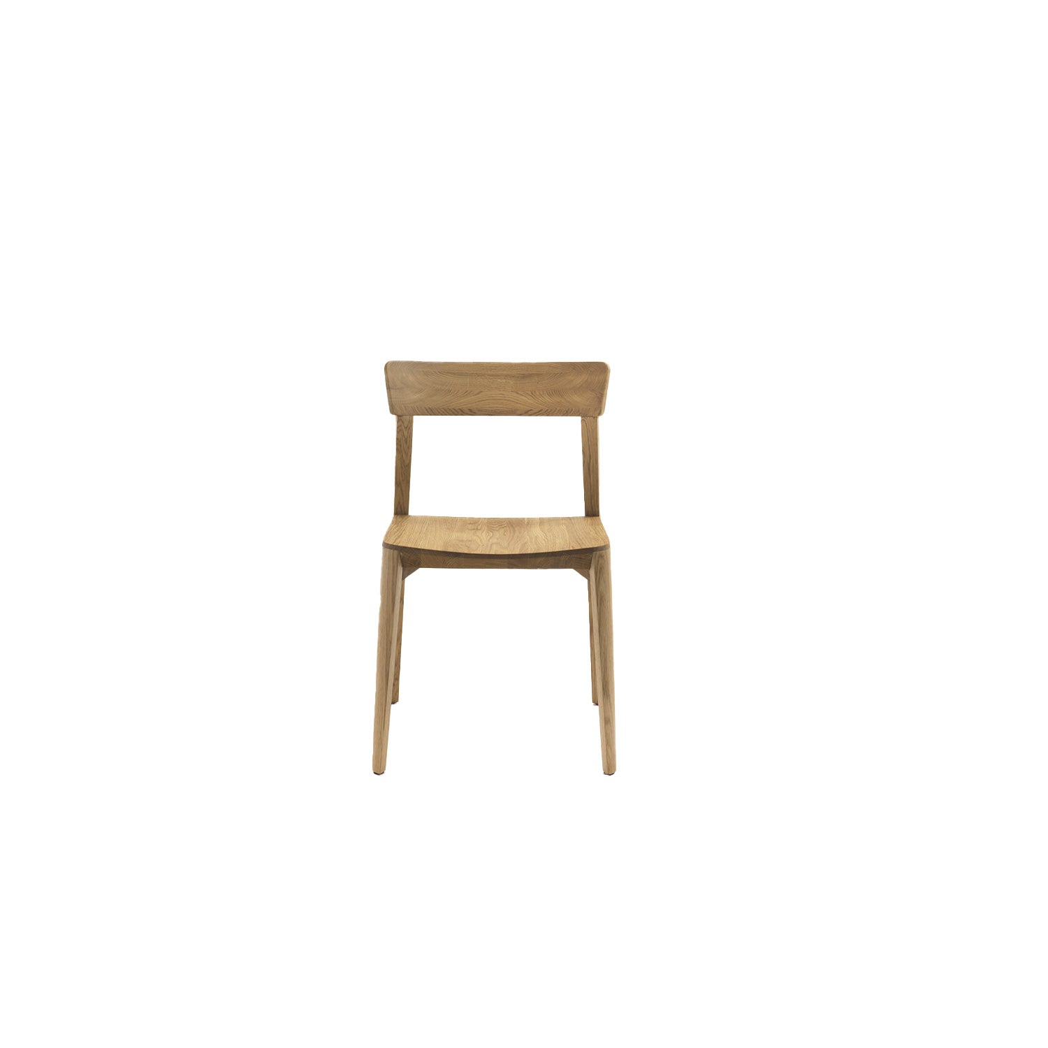 Mia Wood Dining Chair – Minimalist Solid Timber Seat by Riva 1920
