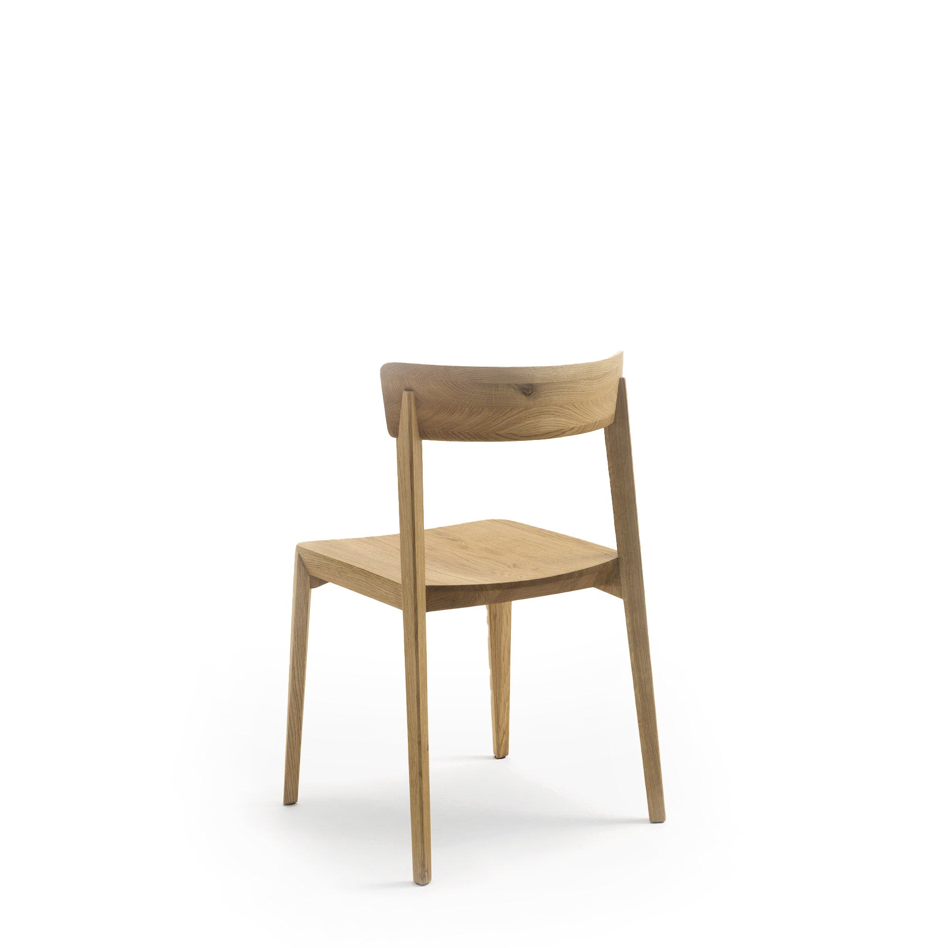 Mia Wood Dining Chair – Minimalist Solid Timber Seat by Riva 1920
