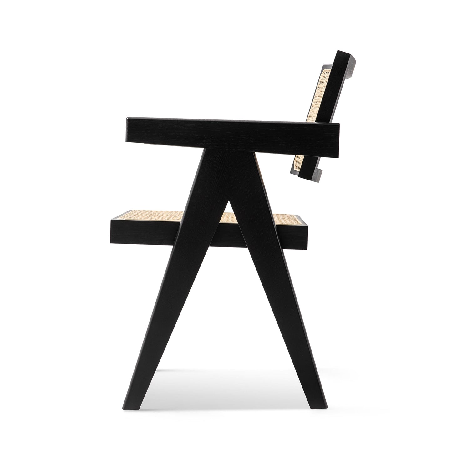 Capitol Complex Armchair – Vienna Straw and Wood Cassina Designer Piece