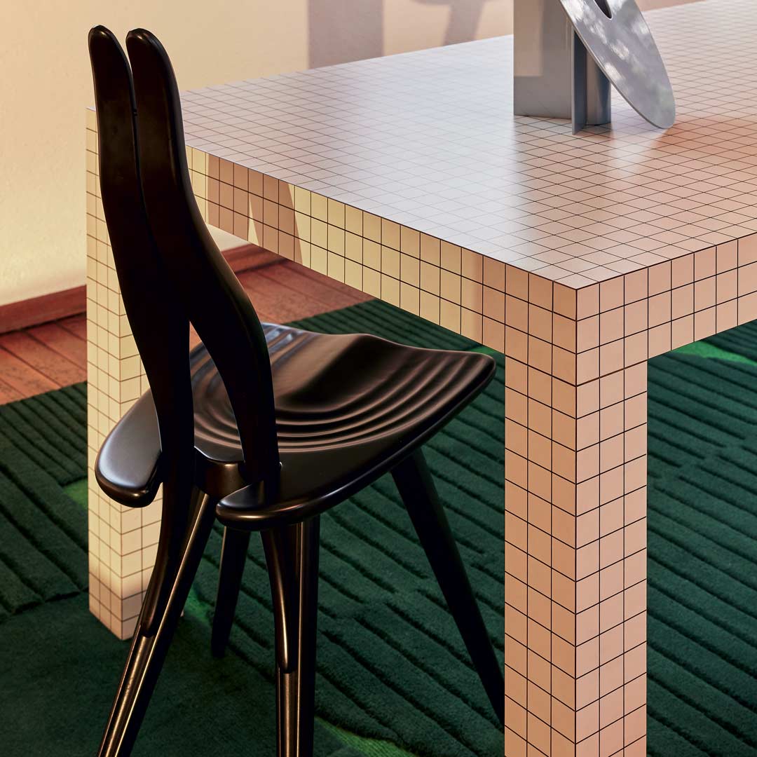 Fenis Dining Chair – Sculptural Solid Maple Wood – Carlo Mollino for Zanotta