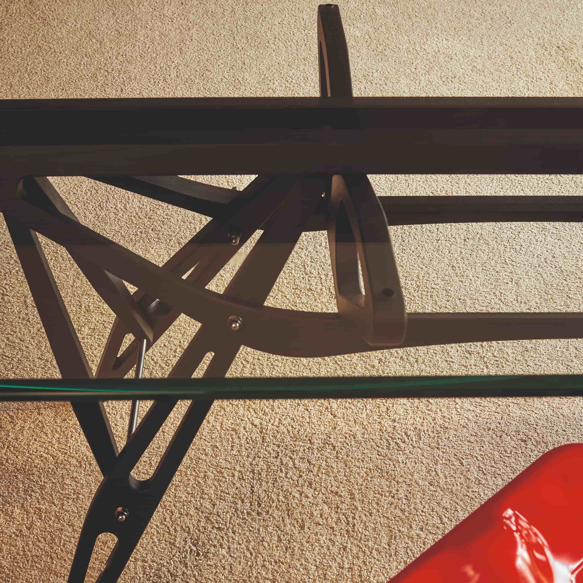 Reale Dining Table – Glass and Oak Statement Piece