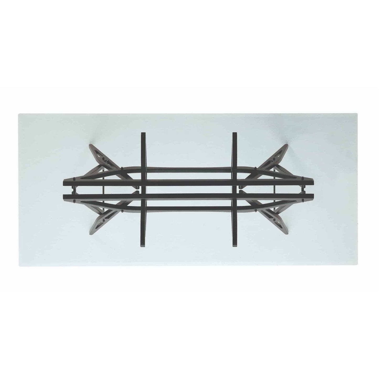 Reale Dining Table – Glass and Oak Statement Piece