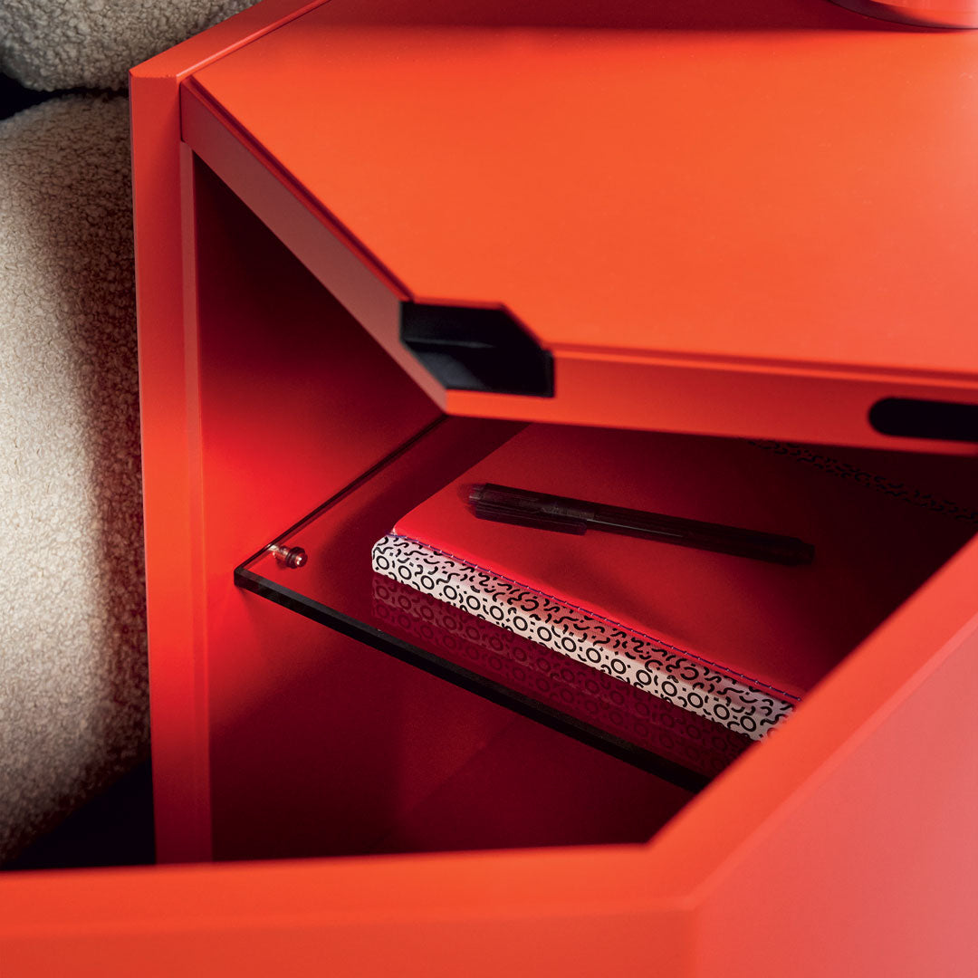 Luxury Z24 Wood Bedside Table Modern Italian Style for Villa