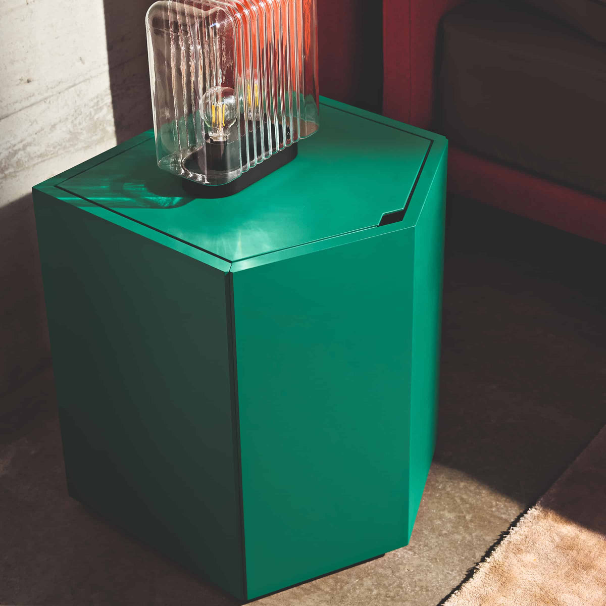 Luxury Z24 Wood Bedside Table Modern Italian Style for Villa
