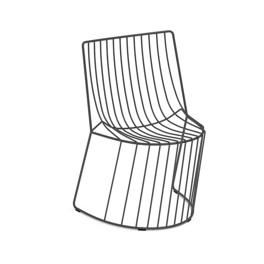 Amarone Outdoor Chair by Enrico Girotti – Italian Designer Metal Statement Piece