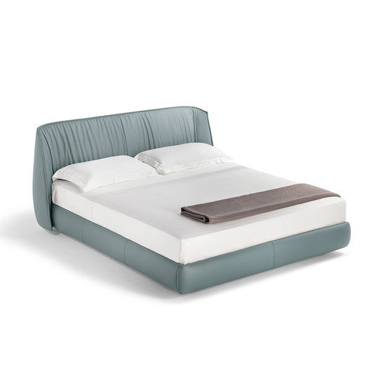 Luxury Archibald Leather Bed Modern Italian Style for Villa