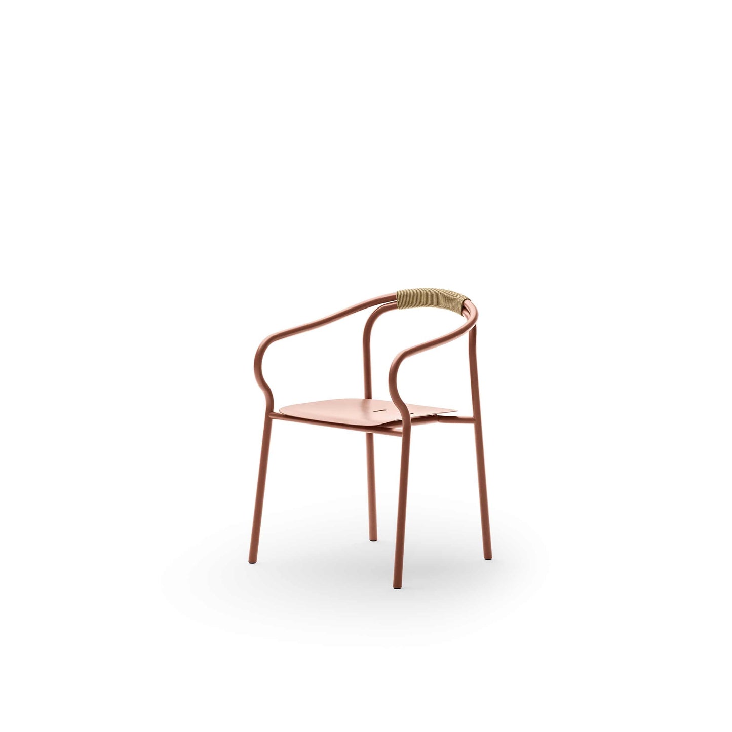 Outdoor Armchair Salò – Lightweight Aluminium Modernist Statement Piece by Unopiù