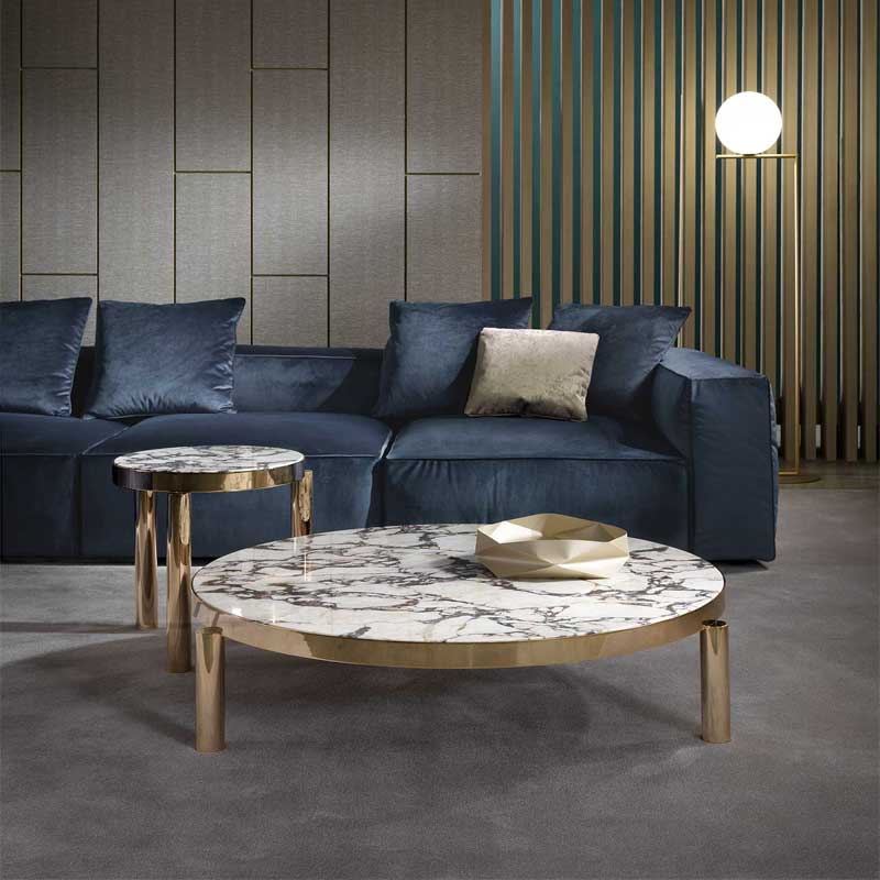 Luxury Atene Coffee Table Modern Italian Style for Villa