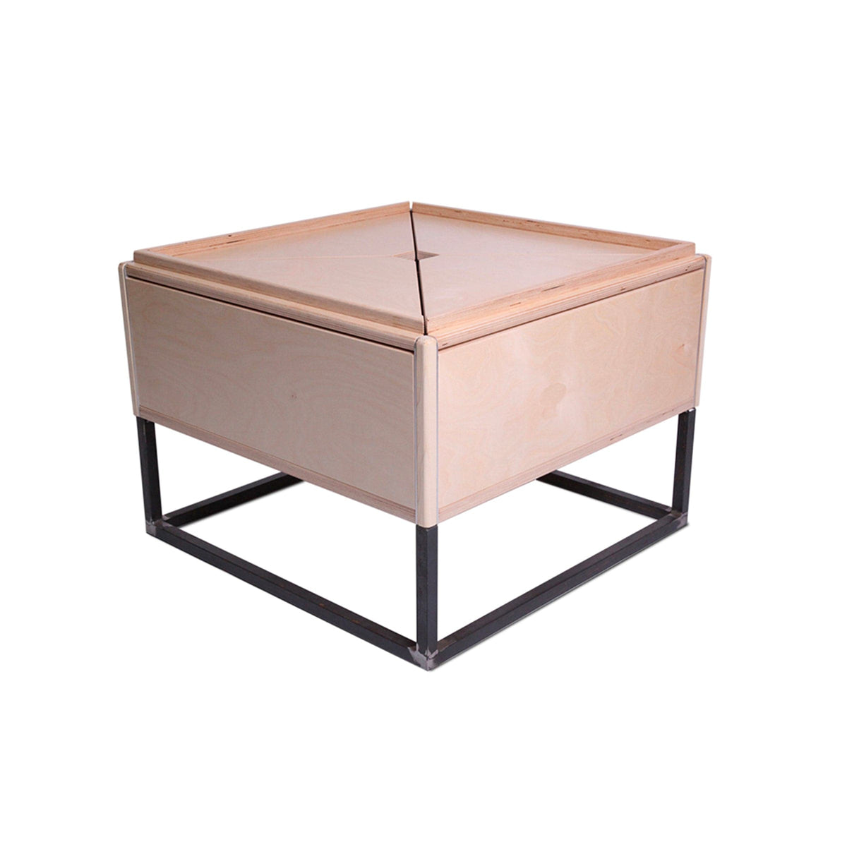 Luxury PETALO MAXI Wood Coffee Table Modern Italian Style for Villa