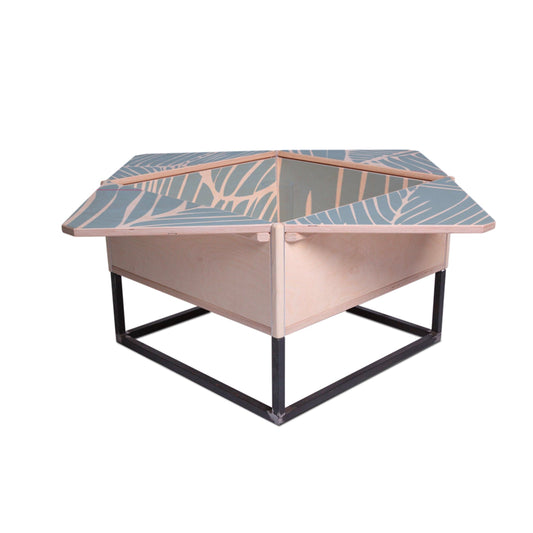 Luxury PETALO MAXI Wood Coffee Table Modern Italian Style for Villa
