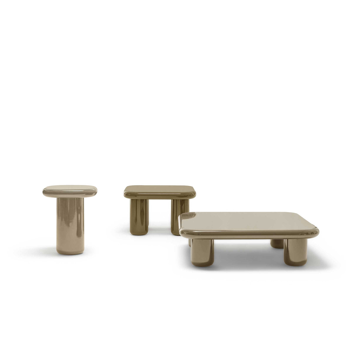 Luxury BILBAO Wood Coffee Table Modern Italian Style for Villa