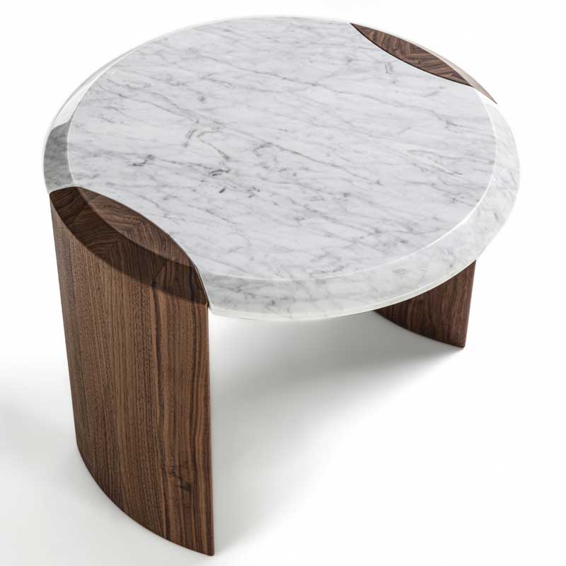 Luxury Bellagio 3 Coffee Table Modern Italian Style for Villa