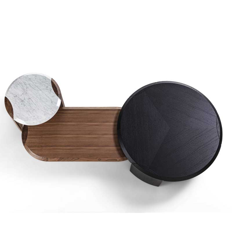 Luxury Bellagio 1 Coffee Table Modern Italian Style for Villa