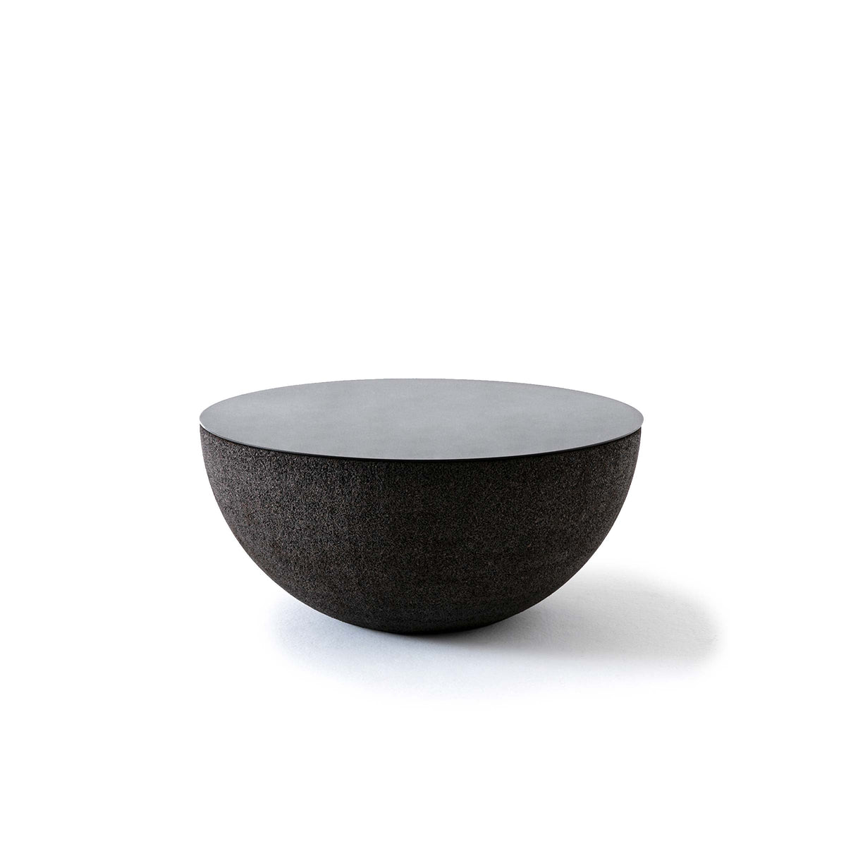 Luxury Round Recycled Cork Metal Coffee Table Modern Italian Style for Villa