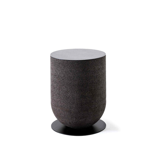 Luxury MARI Cork Metal Side Table Modern Italian Style for Villa