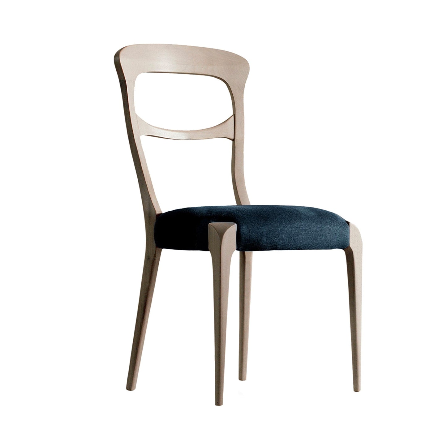 Capotavola Dining Chair by Dale Italia – Solid Canaletto Walnut