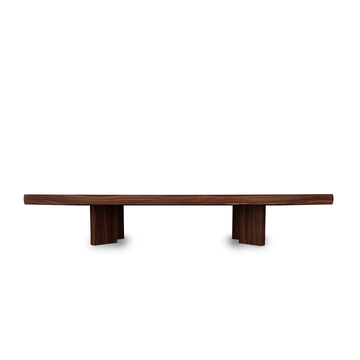 Luxury Rectangular Solid Wood Coffee Table Modern Italian Style for Villa