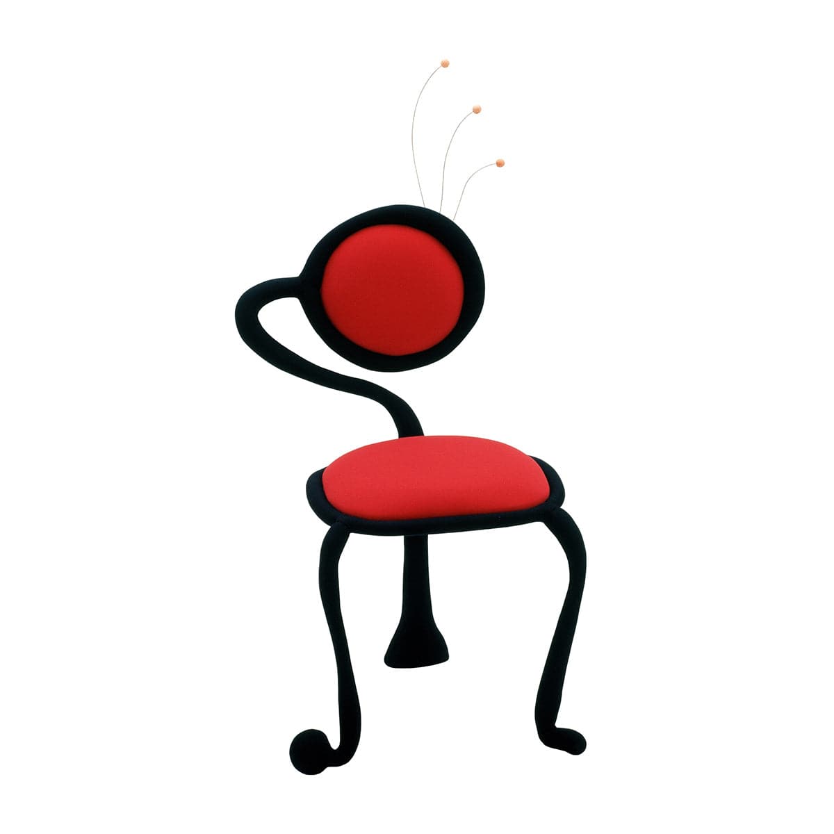 Miro Dining Chairs – Sculptural Iron and Wood Set by Studio65 | S65-cod-38