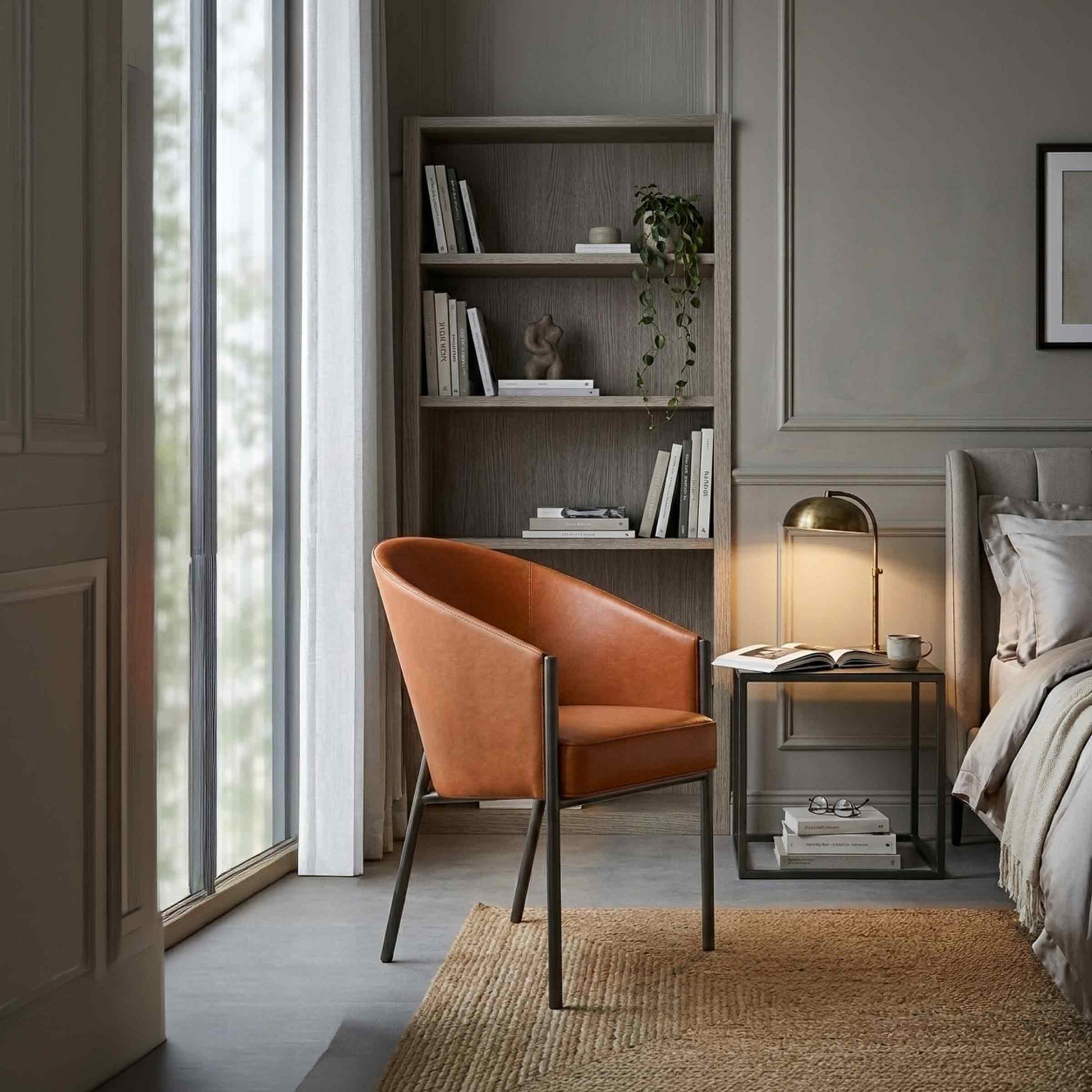 Costes Armchair – Italian Leather Statement Piece by Philippe Starck