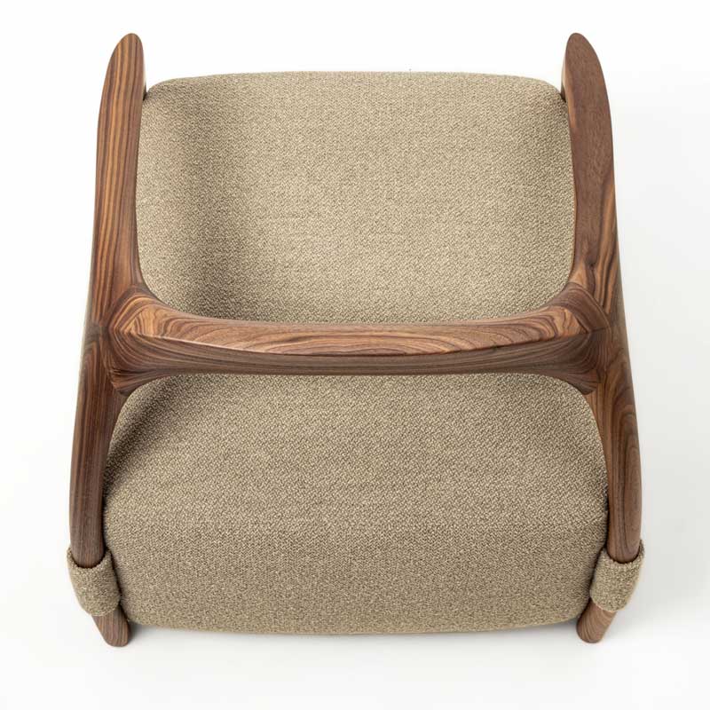 Luxury Chassis Lounge Armchair Modern Italian Style for Villa