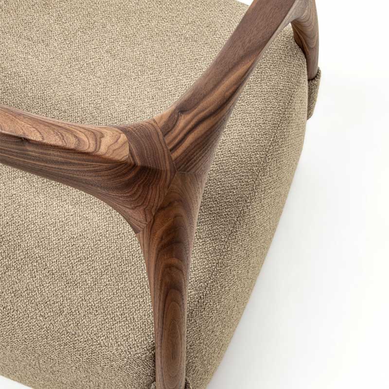 Luxury Chassis Lounge Armchair Modern Italian Style for Villa