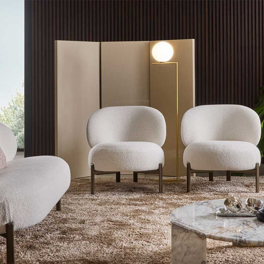 Luxury Clara Armchair Modern Italian Style for Villa