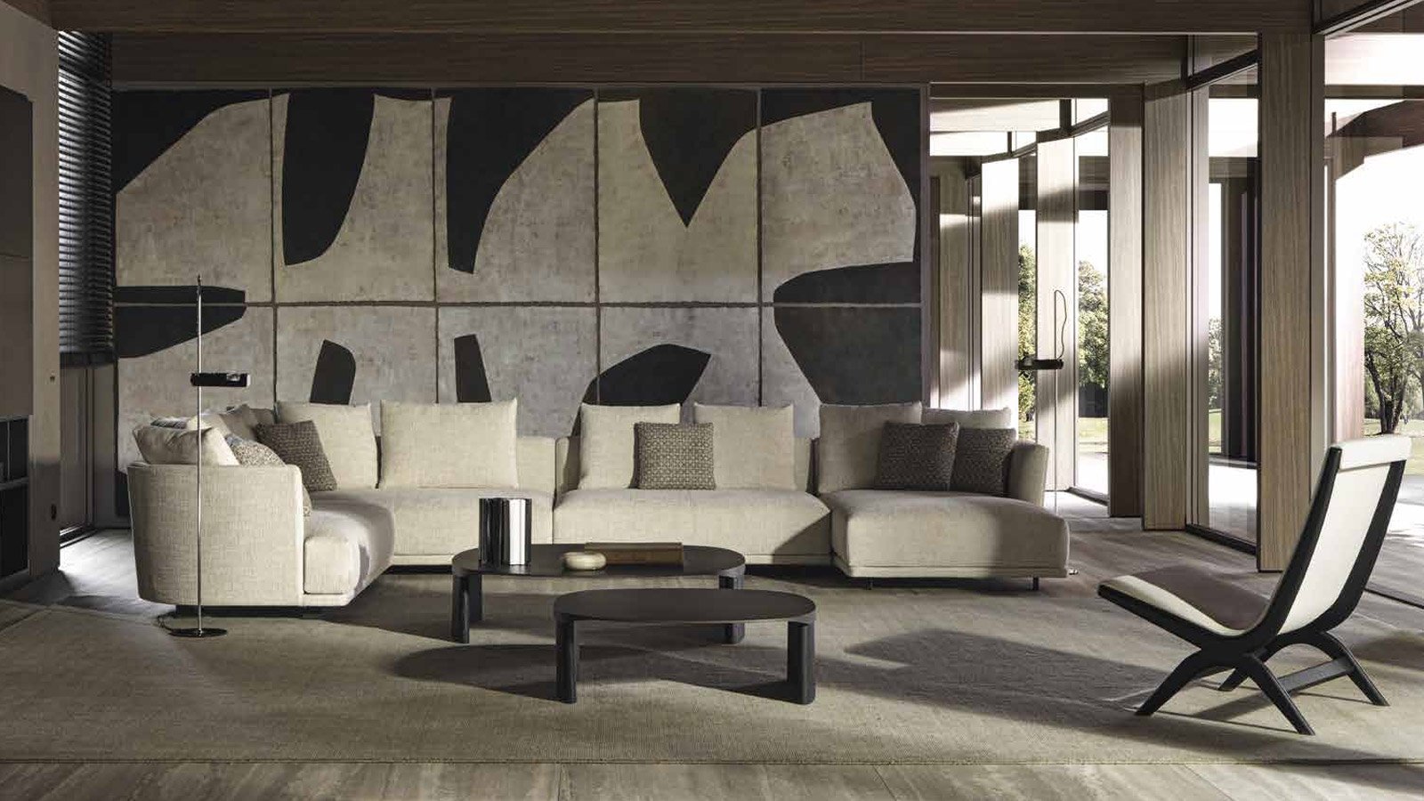 Luxury Cleo Modular Sofa Modern Italian Style for Villa
