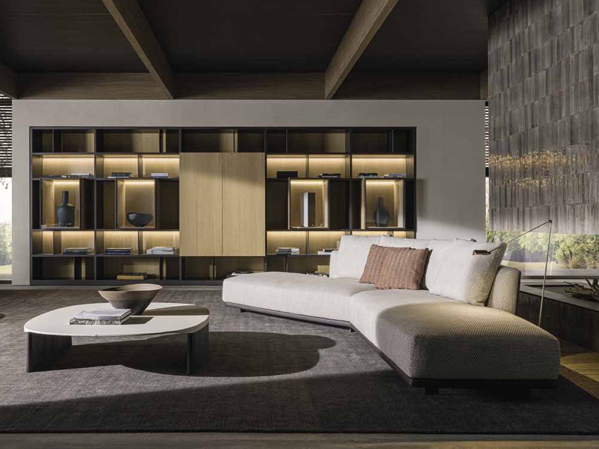 Luxury Cleo Modular Sofa Modern Italian Style for Villa