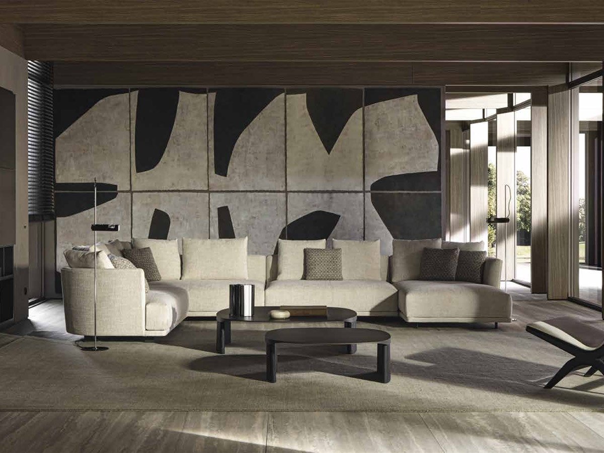 Luxury Cleo Modular Sofa Modern Italian Style for Villa