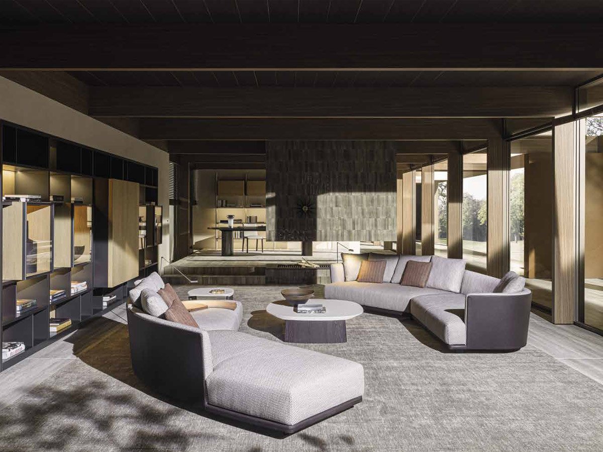 Luxury Cleo Modular Sofa Modern Italian Style for Villa