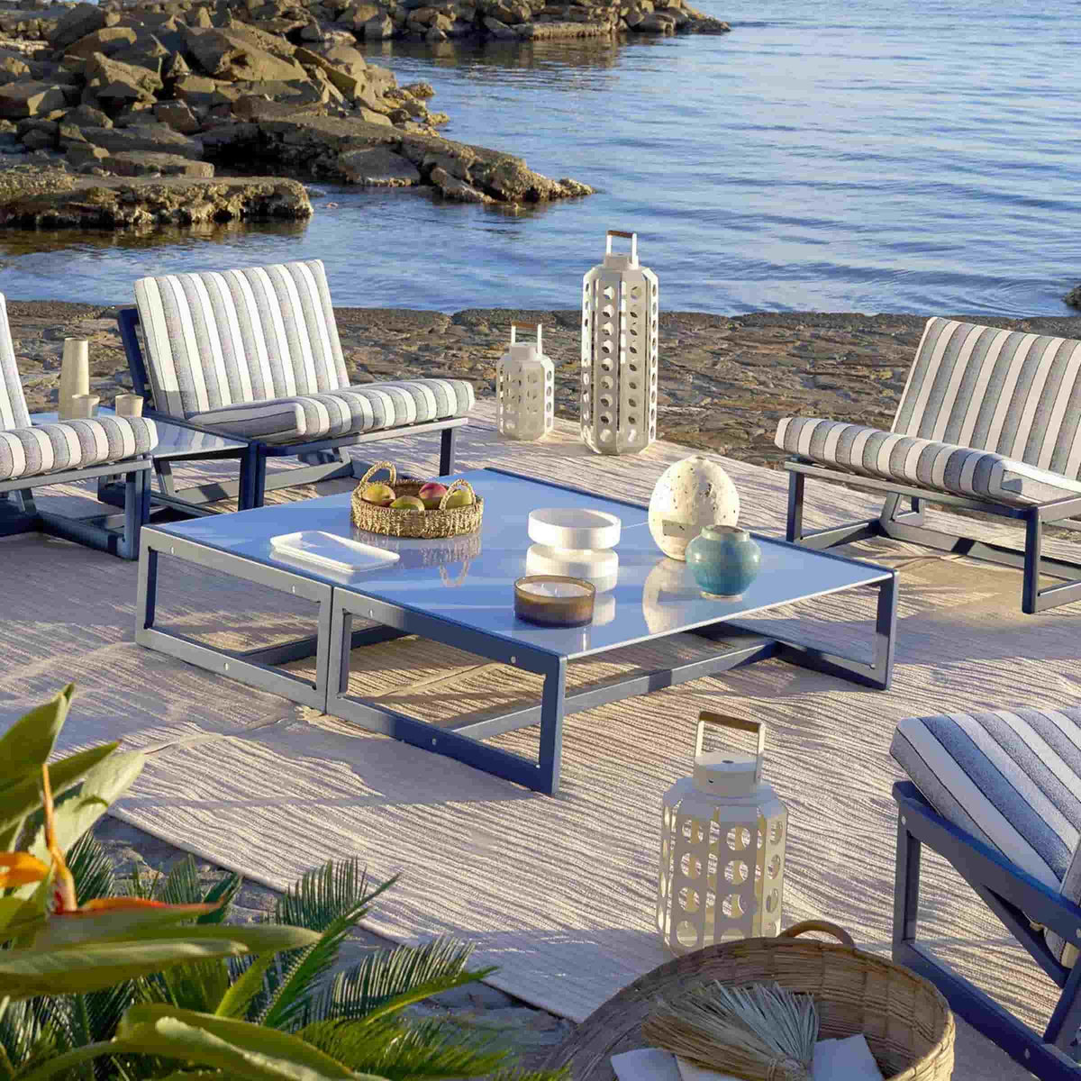 Luxury CARLOTTA Coffee Table Modern Italian Style for Villa