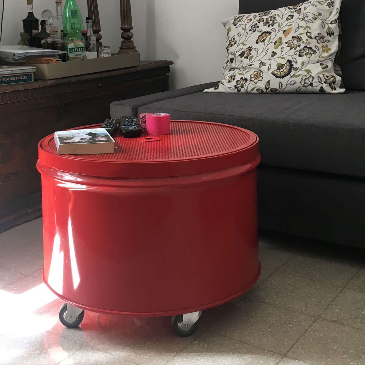 Luxury COLOUR Iron Coffee Table Modern Italian Style for Villa