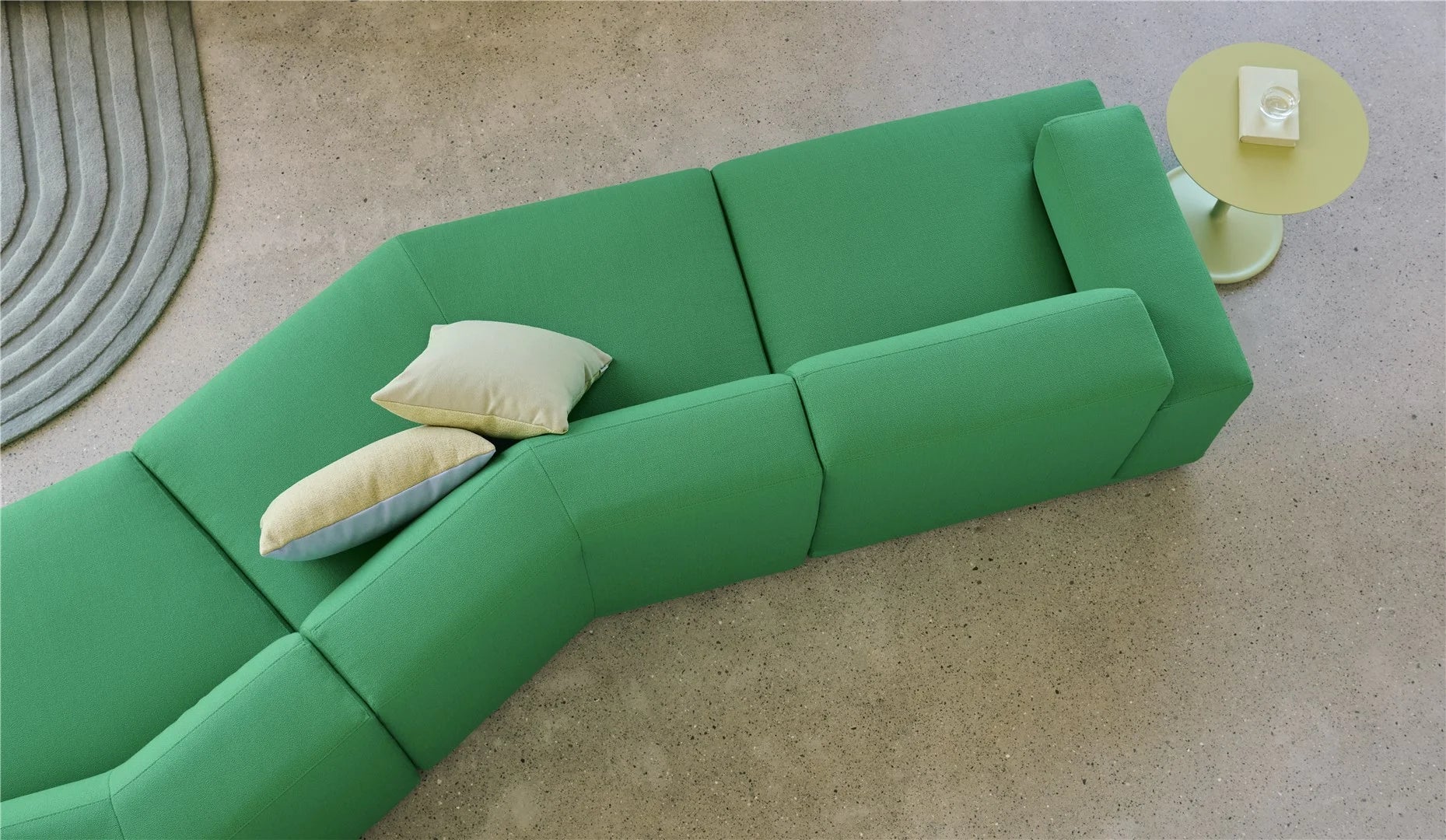 Luxury Connect Soft Modular Sofa Modern Italian Style for Villa