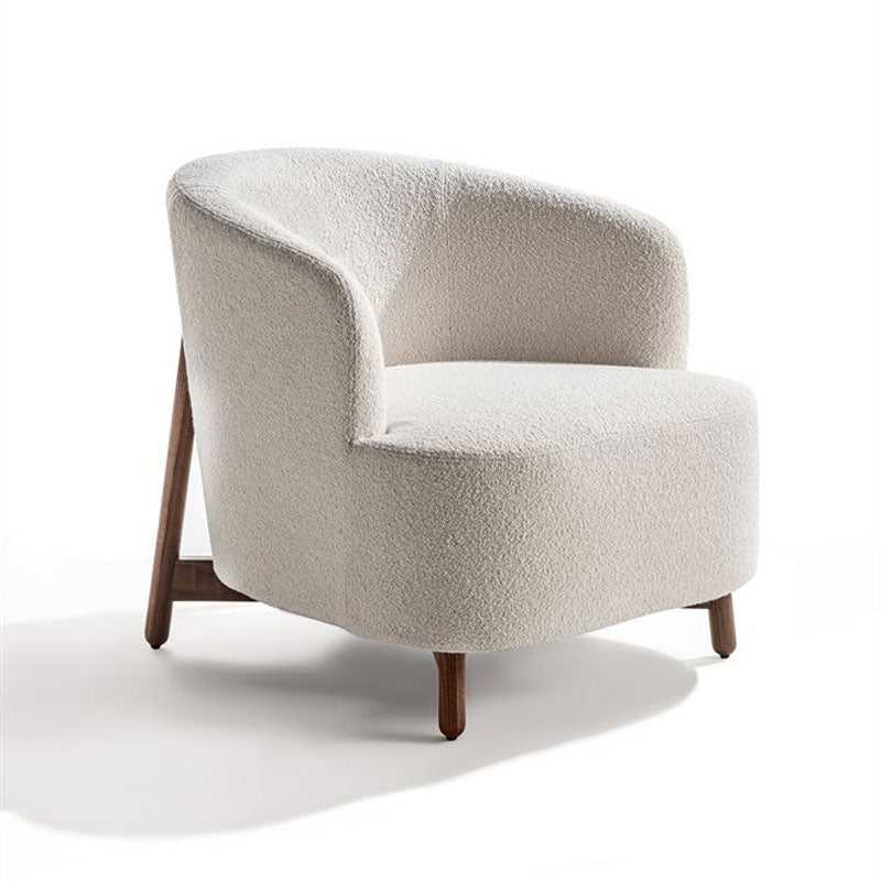 Luxury Copine Wood Armchair Modern Italian Style for Villa