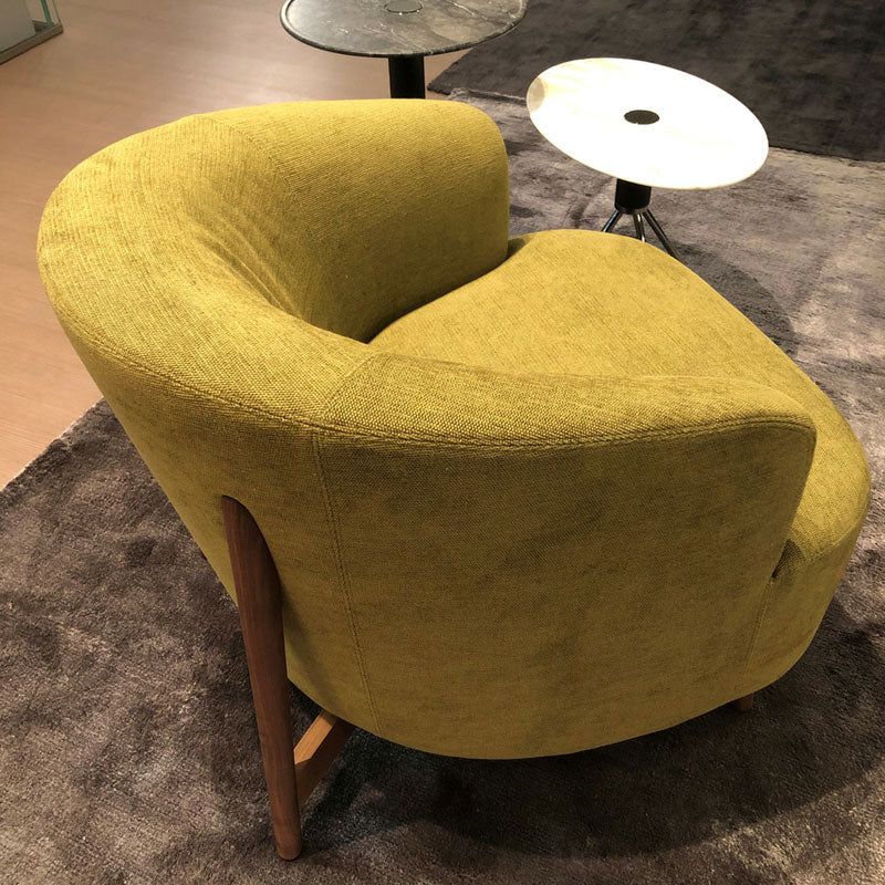 Luxury Copine Wood Armchair Modern Italian Style for Villa