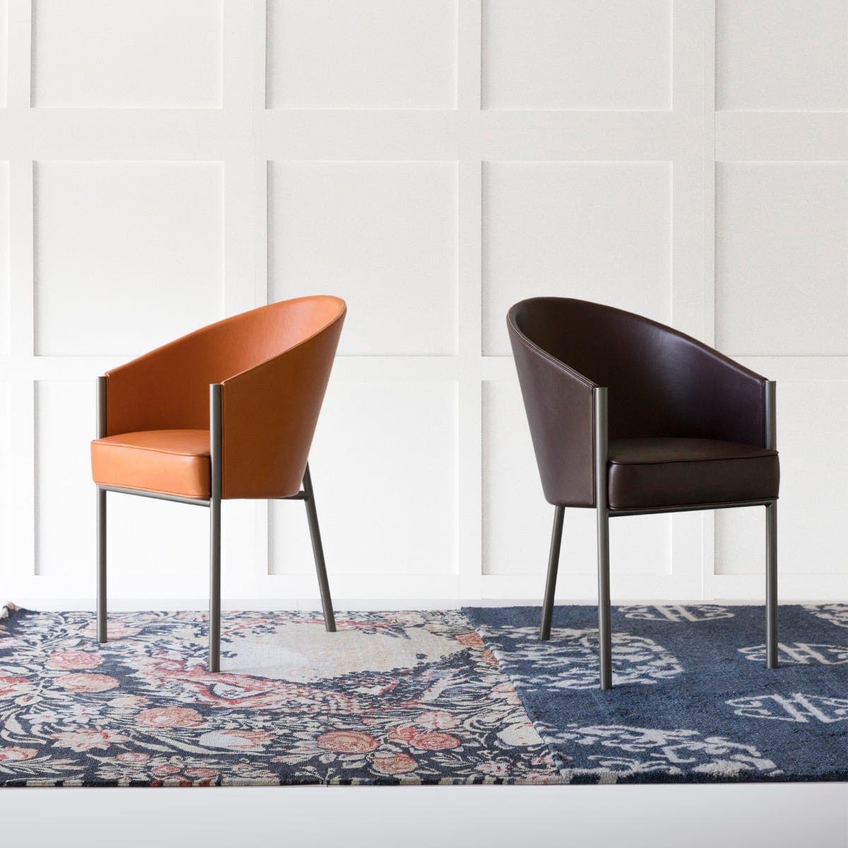 Costes Armchair – Italian Leather Statement Piece by Philippe Starck
