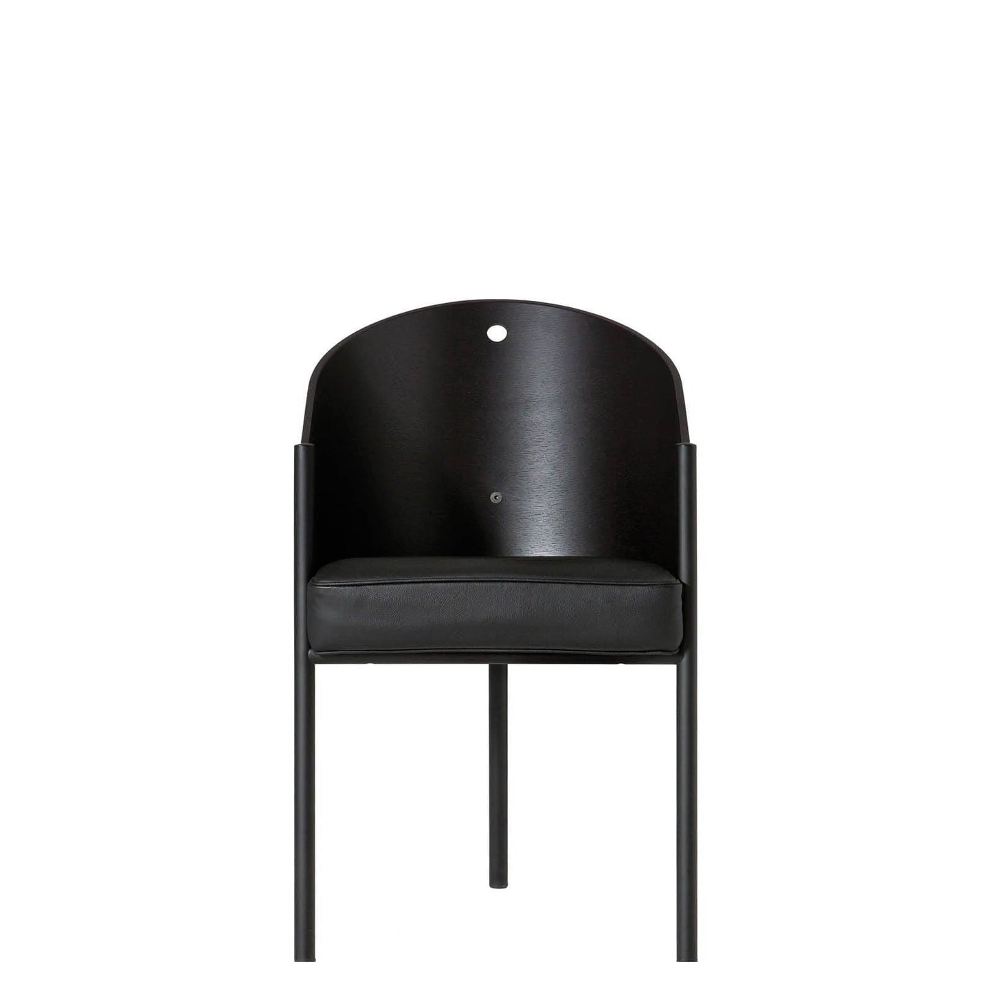 Costes Armchair by Philippe Starck – Ebonized Oak & Leather Statement Piece