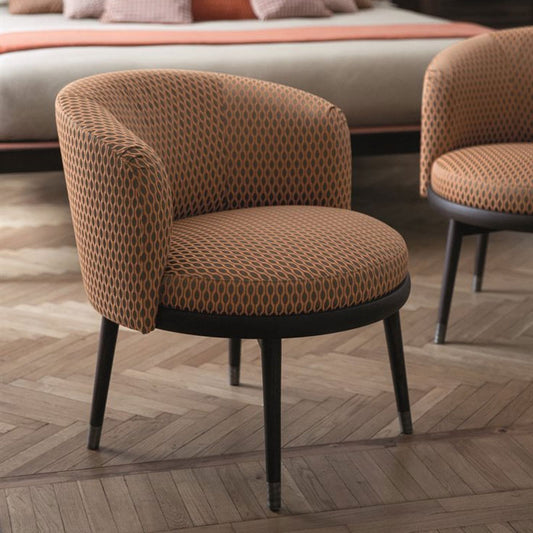 Luxury Daphne Lounge Armchair Modern Italian Style for Villa