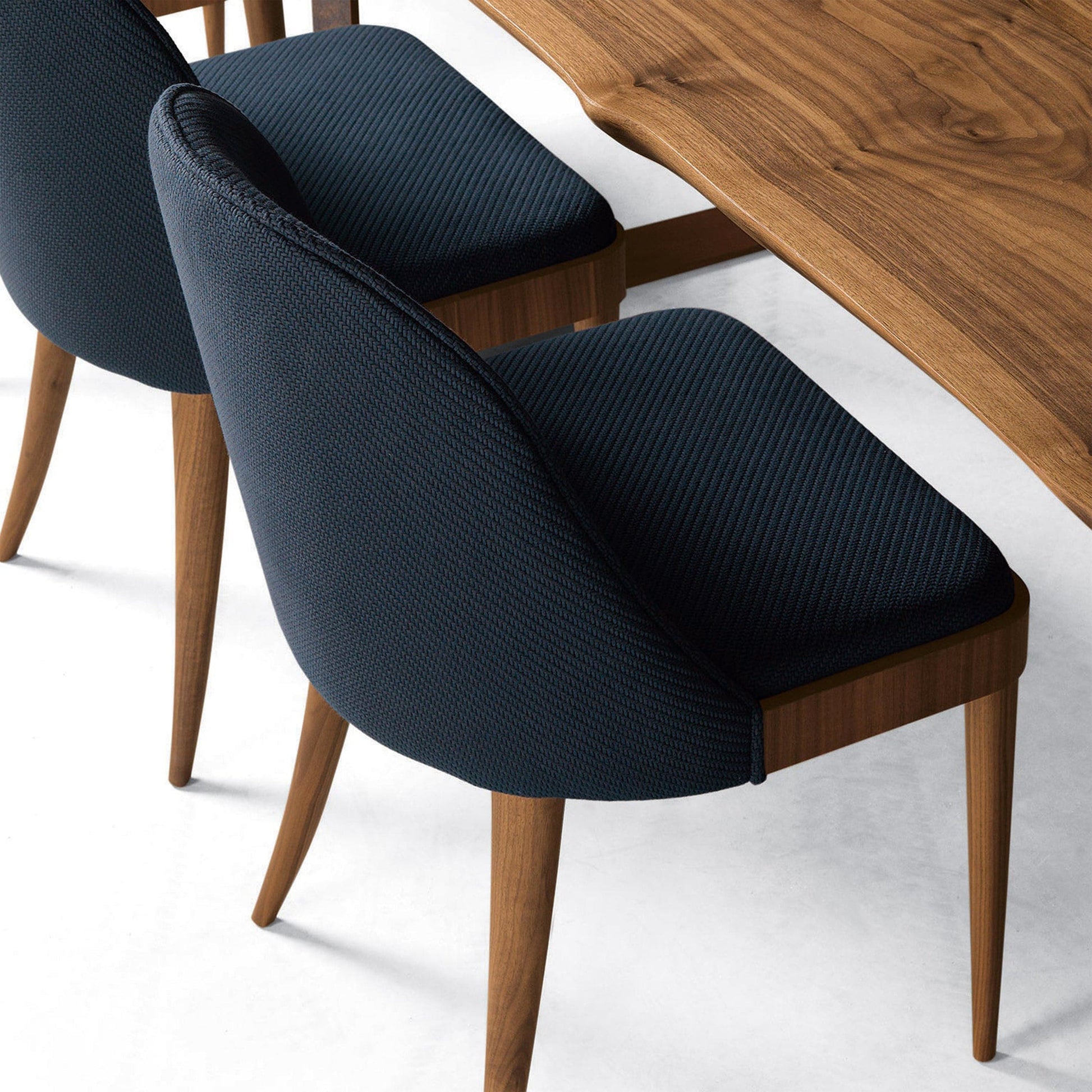 Dining Chair Cordiale – Handmade Natural Walnut Dale Italia Statement Piece