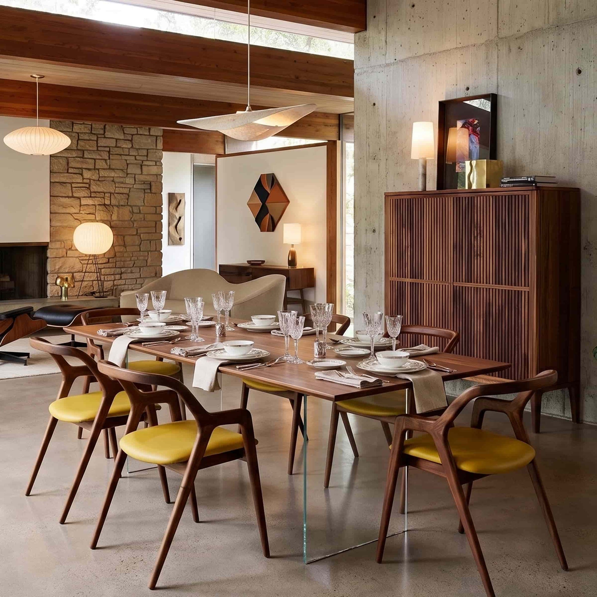 Luxury SOSPESO Dining Table Modern Italian Style for Villa